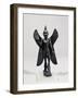 Bronze Statuette Portraying Assyrian Demon Pazuzu-null-Framed Giclee Print