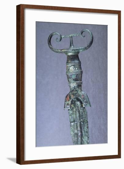 Bronze Sword Hilt, from Ancona, Marche, Italy-null-Framed Giclee Print