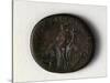 Bronze Trajan Sestertius from Zaragoza-null-Stretched Canvas