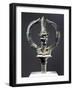 Bronze Trident with Figure of Mariyammai-null-Framed Giclee Print