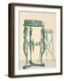 Bronze Tripod, from the Houses and Monuments of Pompeii-Fausto and Felice Niccolini-Framed Giclee Print