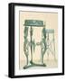 Bronze Tripod, from the Houses and Monuments of Pompeii-Fausto and Felice Niccolini-Framed Giclee Print