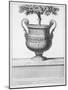 Bronze Vase at Versailles, 1672, from 'Vues Et Plans De Versailles', Published C.1672-89 (Engraving-Jean Lepautre-Mounted Giclee Print