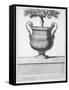 Bronze Vase at Versailles, 1672, from 'Vues Et Plans De Versailles', Published C.1672-89 (Engraving-Jean Lepautre-Framed Stretched Canvas