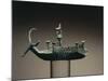 Bronze Votive Boat, from Sardinia Region-null-Mounted Giclee Print