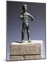 Bronze Votive Statue with Inscription on Pedestal, Veneto, Italy, Paleoveneti Civilization-null-Mounted Giclee Print