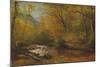 Brook in Woods-Albert Bierstadt-Mounted Giclee Print