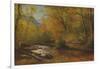 Brook in Woods-Albert Bierstadt-Framed Giclee Print