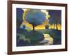 Brook through the Wood-Lawrence Mathis-Framed Art Print