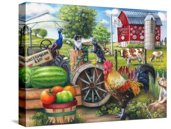 Stretched Canvas Print, , large