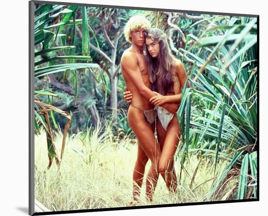 Brooke Shields - The Blue Lagoon-null-Mounted Photo