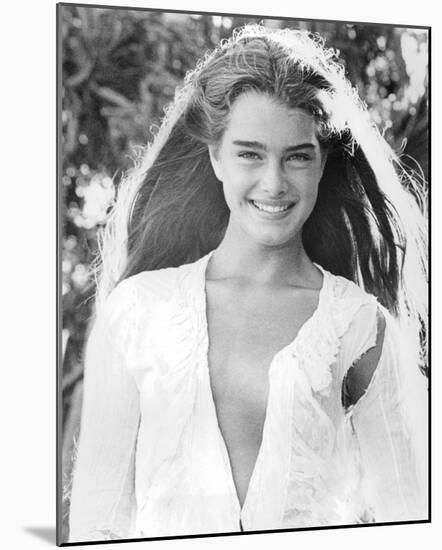 Brooke Shields - The Blue Lagoon-null-Mounted Photo