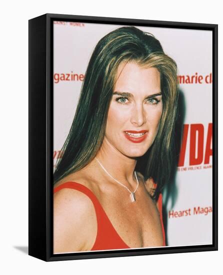 Brooke Shields-null-Framed Stretched Canvas