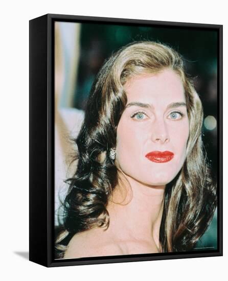 Brooke Shields-null-Framed Stretched Canvas