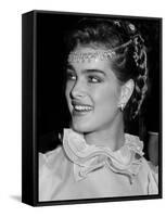 Brooke Shields-null-Framed Stretched Canvas