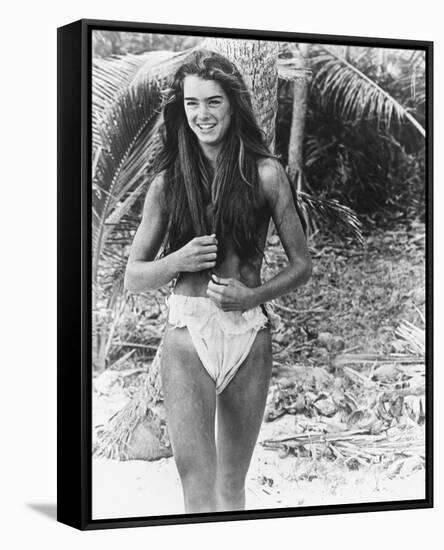 Brooke Shields-null-Framed Stretched Canvas