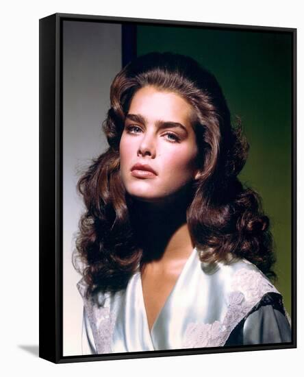 Brooke Shields-null-Framed Stretched Canvas