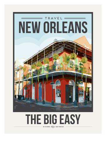 Travel Poster New Orleans