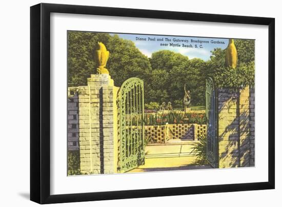 Brookgreen Gardens, Myrtle Beach-null-Framed Art Print