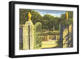 Brookgreen Gardens, Myrtle Beach-null-Framed Art Print