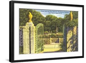 Brookgreen Gardens, Myrtle Beach-null-Framed Art Print