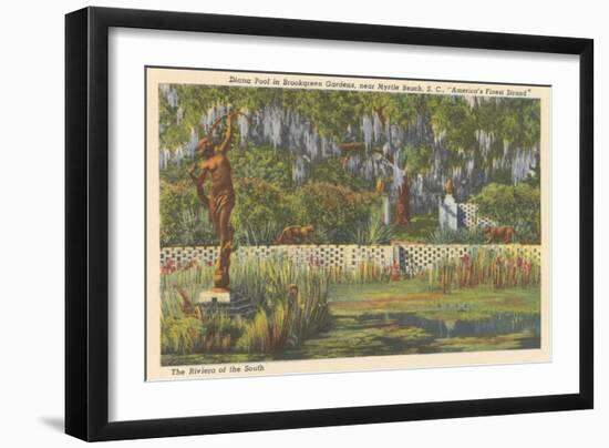 Brookgreen Gardens, Myrtle Beach-null-Framed Art Print