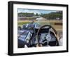 Brooklands - from the Hot Seat-Richard Wheatland-Framed Giclee Print