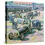 Brooklands Heyday-Clive Metcalfe-Stretched Canvas