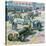 Brooklands Heyday-Clive Metcalfe-Stretched Canvas