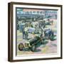 Brooklands Heyday-Clive Metcalfe-Framed Giclee Print