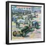 Brooklands Heyday-Clive Metcalfe-Framed Giclee Print