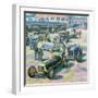 Brooklands Heyday-Clive Metcalfe-Framed Giclee Print