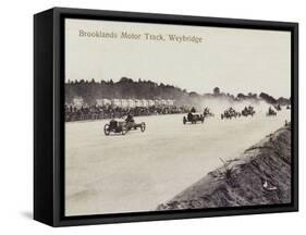 Brooklands Motor Racing-null-Framed Stretched Canvas