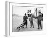 Brooklands Officials, Including Major Bale, Brooklands, Surrey-null-Framed Photographic Print