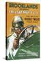 Brooklands Race Poster-null-Stretched Canvas