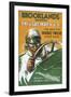 Brooklands Race Poster-null-Framed Photographic Print