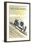 Brooklands, Waybridge - Dave Thompson Contemporary Travel Print-Dave Thompson-Framed Giclee Print