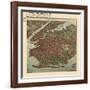 Brooklyn 1908 Bird's Eye View-null-Framed Giclee Print