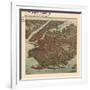 Brooklyn 1908 Bird's Eye View-null-Framed Giclee Print