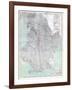 Brooklyn 1920 Transit Map-null-Framed Giclee Print