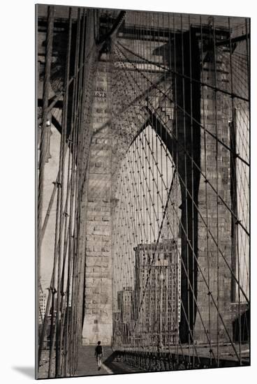 Brooklyn Abstract-Pete Kelly-Mounted Giclee Print