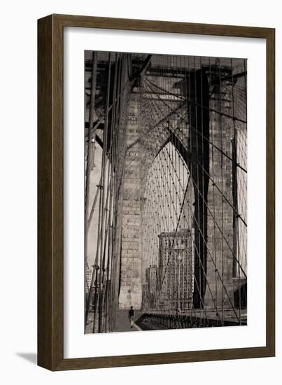 Brooklyn Abstract-Pete Kelly-Framed Giclee Print