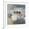 Brooklyn and Manhattan Bridges-Joan Farré-Framed Giclee Print