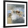 Brooklyn and Manhattan Bridges-Joan Farré-Framed Giclee Print