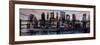 Brooklyn and Manhattan Bridges-Marti Bofarull-Framed Premium Giclee Print