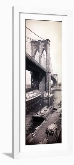 Brooklyn Bridge, 1896-Science Source-Framed Giclee Print