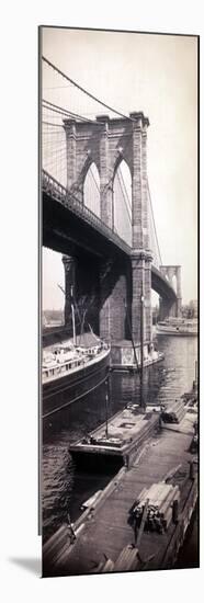 Brooklyn Bridge, 1896-Science Source-Mounted Giclee Print