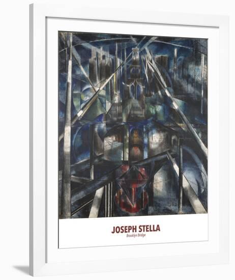 Brooklyn Bridge, 1919-20-Joseph Stella-Framed Art Print