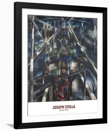 Brooklyn Bridge, 1919-20-Joseph Stella-Framed Art Print