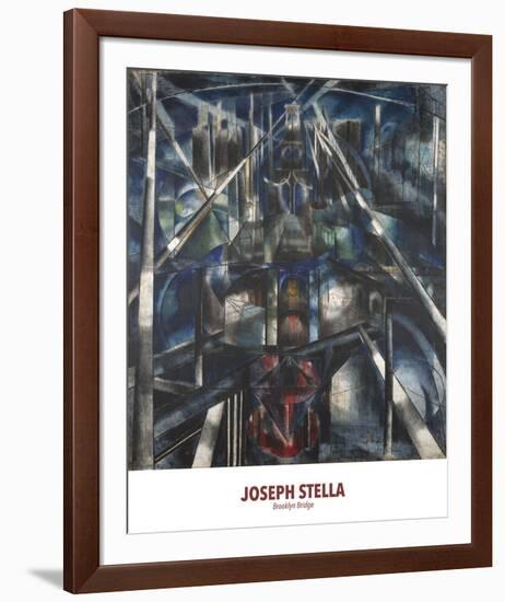 Brooklyn Bridge, 1919-20-Joseph Stella-Framed Art Print